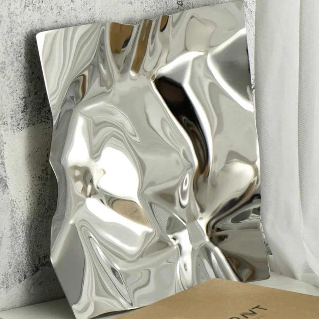 Nordic Glow Stainless Steel Tray