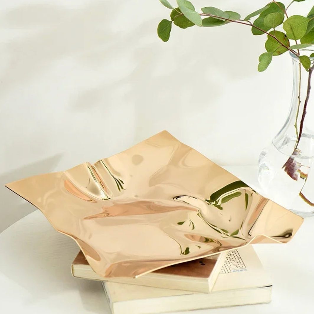 Nordic Glow Stainless Steel Tray