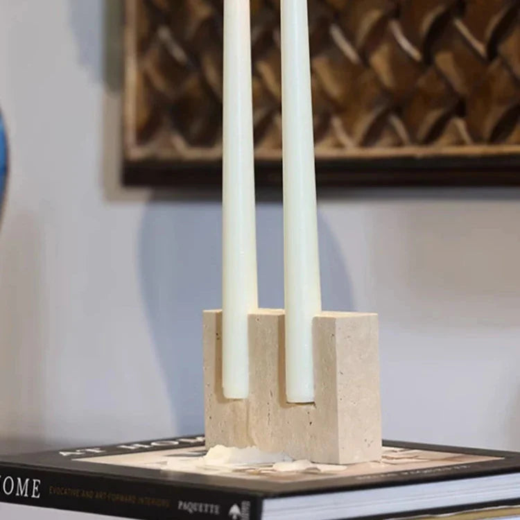 Marble Candle Holder