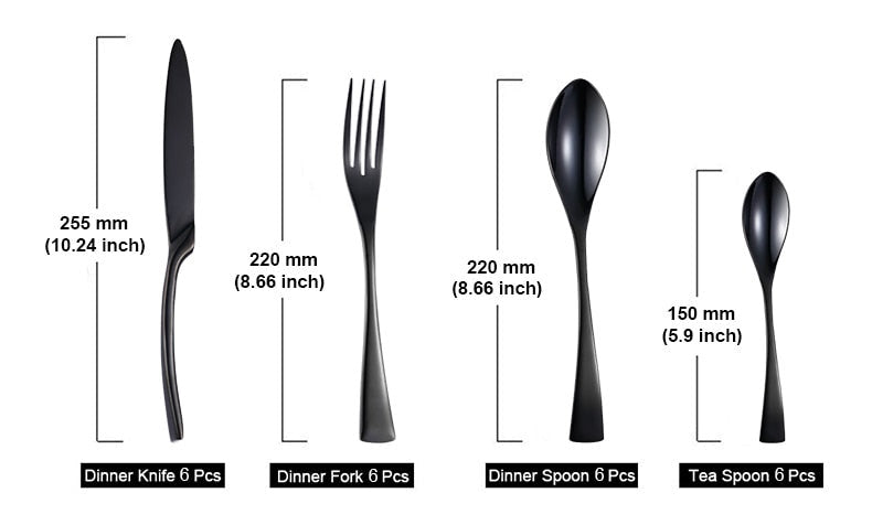 24-piece Stainless Steel Cutlery Set, Monaco